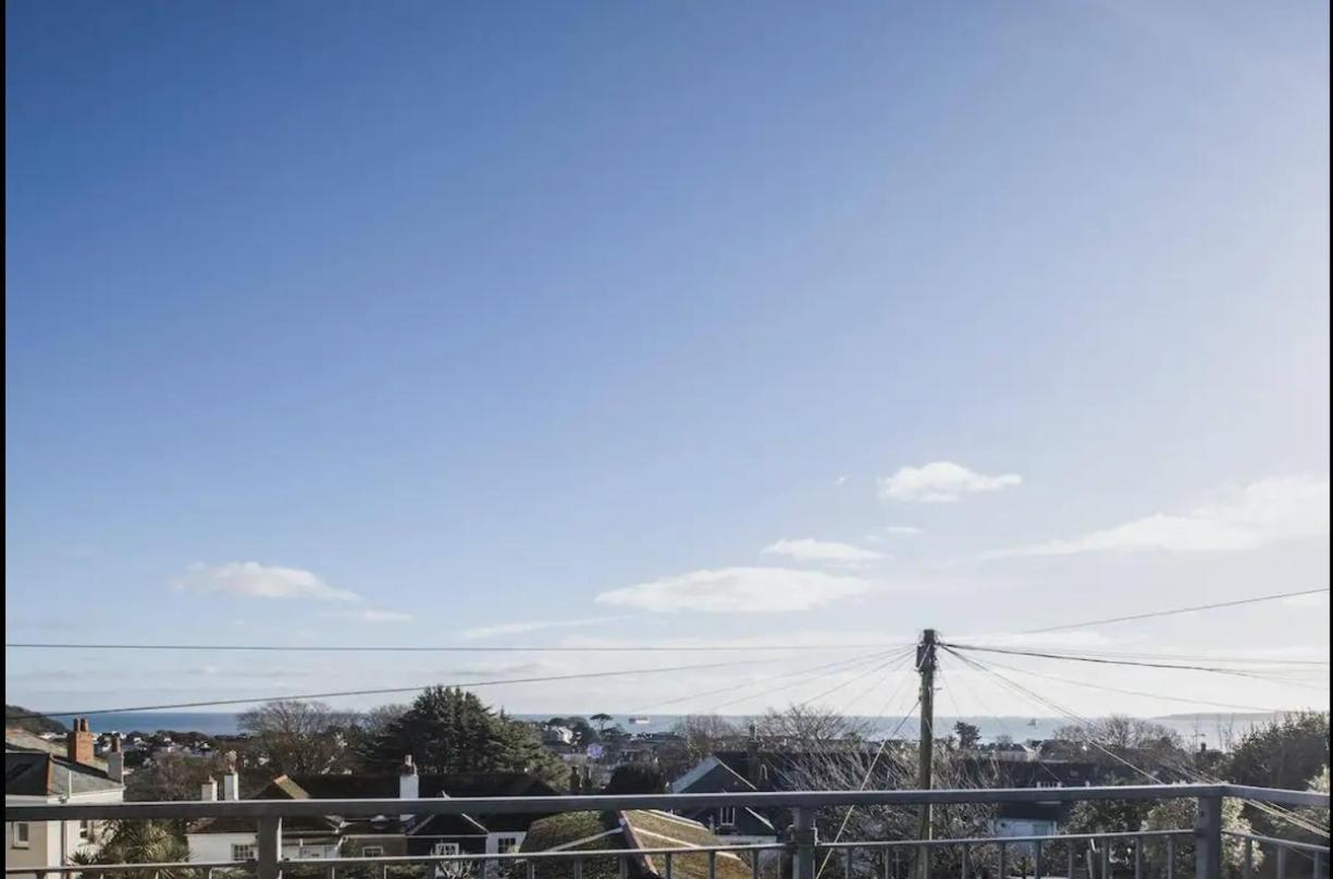 Falmouth Townhouse With Panoramic Sea View Terrace Buitenkant foto
