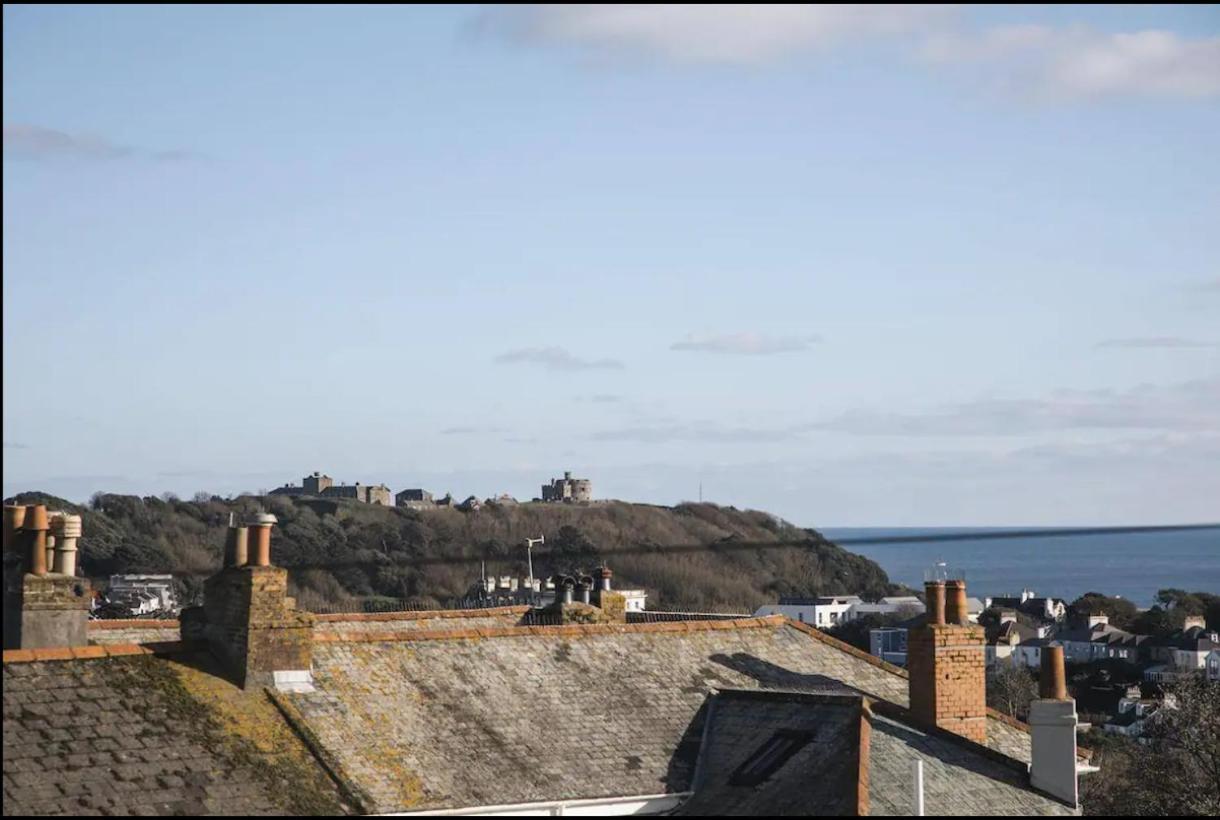 Falmouth Townhouse With Panoramic Sea View Terrace Buitenkant foto